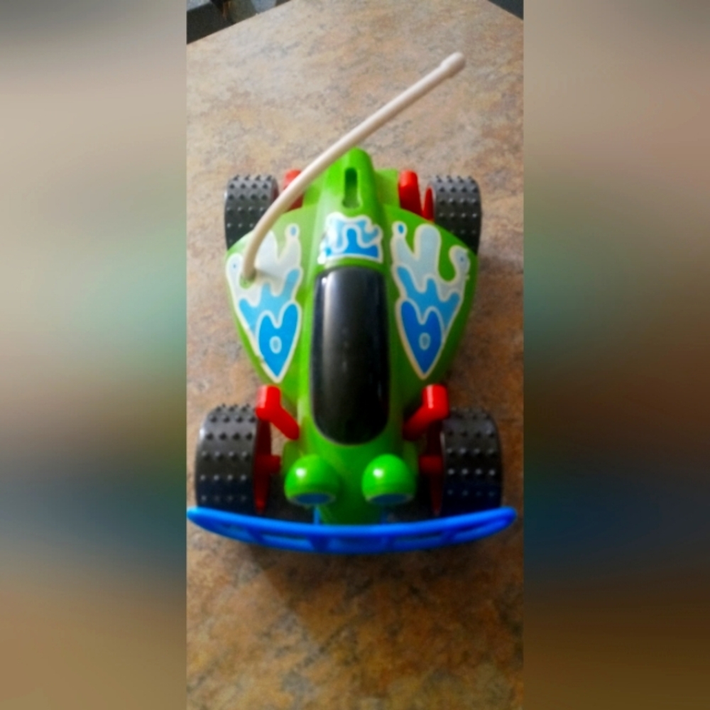 Disney toy story burger king Green Kids Remote Control missing imperfections